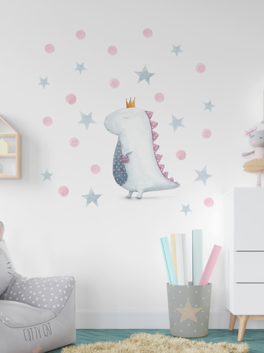 Fairy Tale Dragon wall decal - DecoBeez