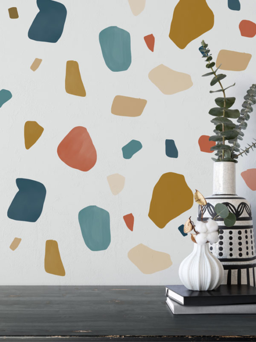 Terrazzo wall stickers DecoBeez