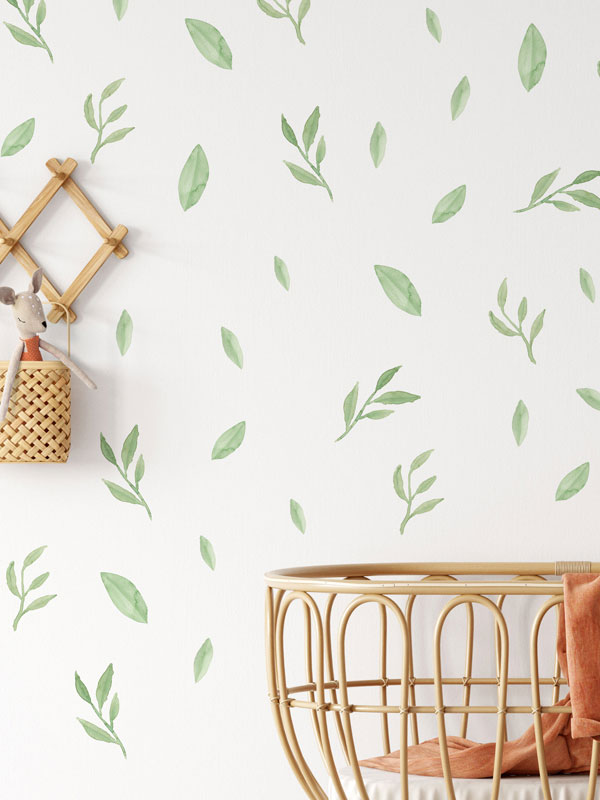 greenery wall decals