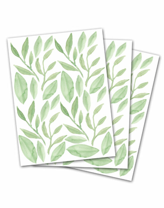 greenery wall decals product image