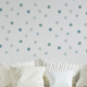 product image. calm color mini polka dot decals